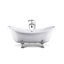Royal Clawfoot bathtub bathroom independent chaise longue bathtub European style acrylic bath tub